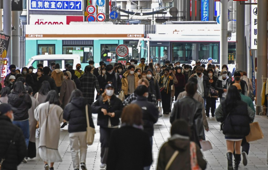 Японд өдөрт илэрсэн халдварын тохиолдлын тоо 8000 давжээ