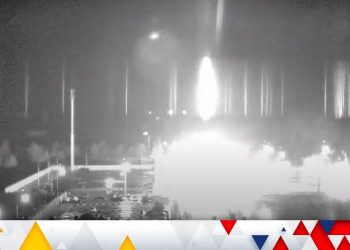 Европын хамгийн том атомын цахилгаан станц шатаж байна