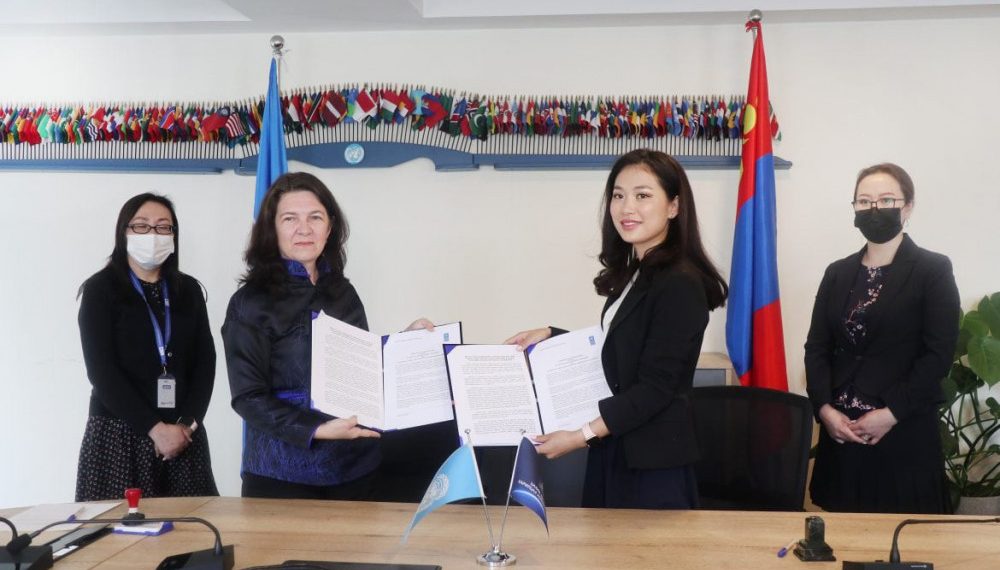 Цахим хөгжил, харилцаа холбооны яам НҮБ-ын Хөгжлийн хөтөлбөртэй хамтран ажиллах санамж бичиг байгууллаа