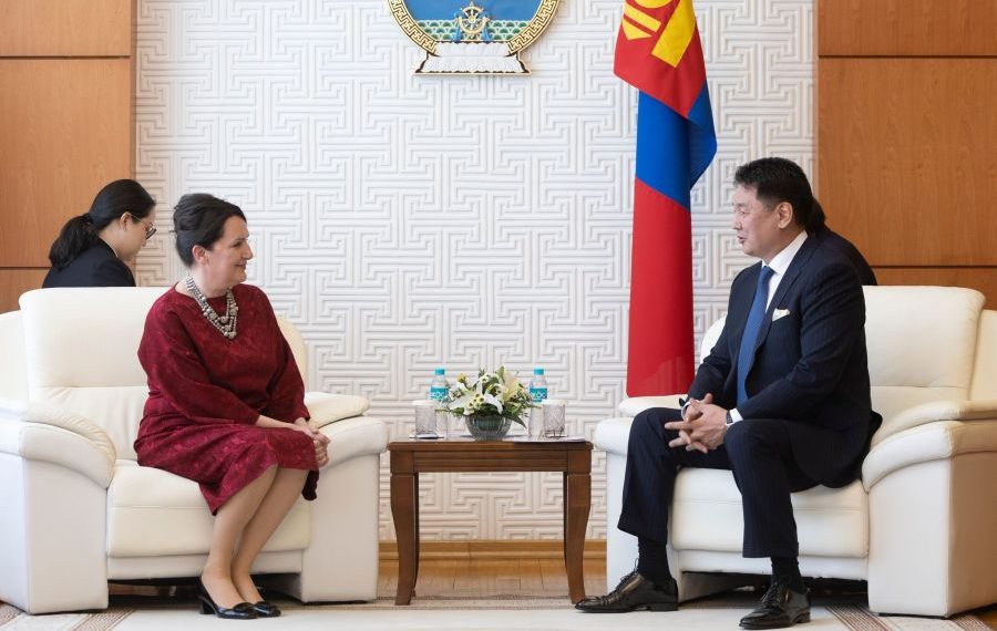 Словени Улсаас Монгол Улсад суух Элчин сайд Итгэмжлэх жуух бичгээ барив