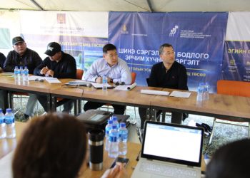 Ерөнхий сайд Л.Оюун-Эрдэнэ Эгийн голын усан цахилгаан станц төслийн талбайд ажиллалаа