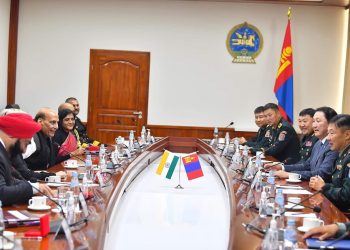 БНЭУ-ын Батлан хамгаалахын сайд Ражнат Сингх Монголд айлчилж байна