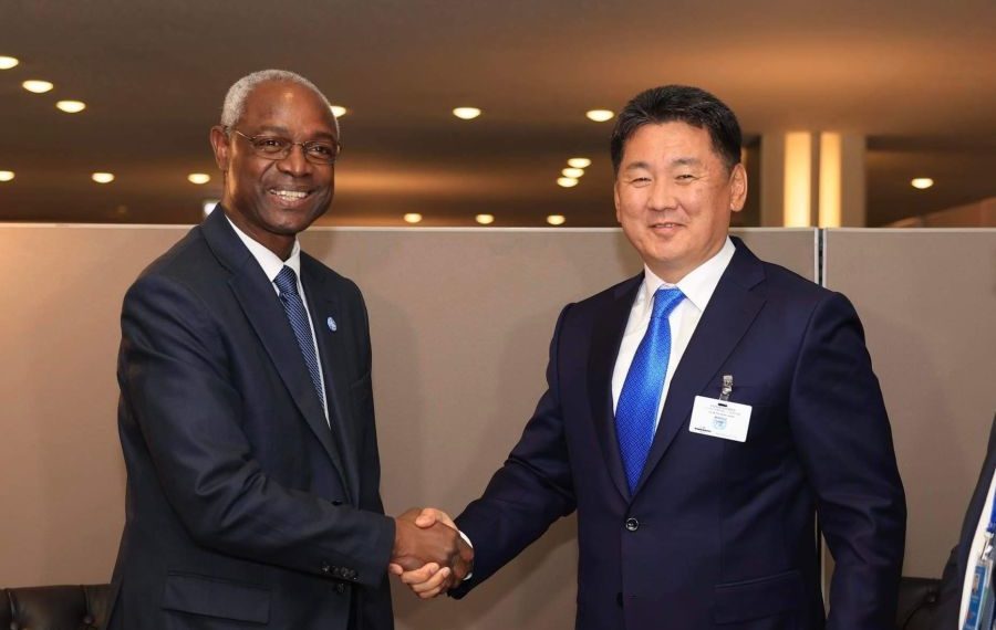 НҮБ-ын Цөлжилттэй тэмцэх конвенцын Гүйцэтгэх нарийн бичгийн дарга Ибрахим Тиотой уулзав