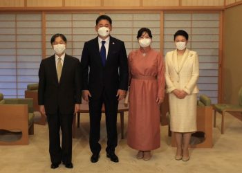 Ерөнхийлөгч У.Хүрэлсүх Японы Эзэн Хаан Нарүхитод бараалхав