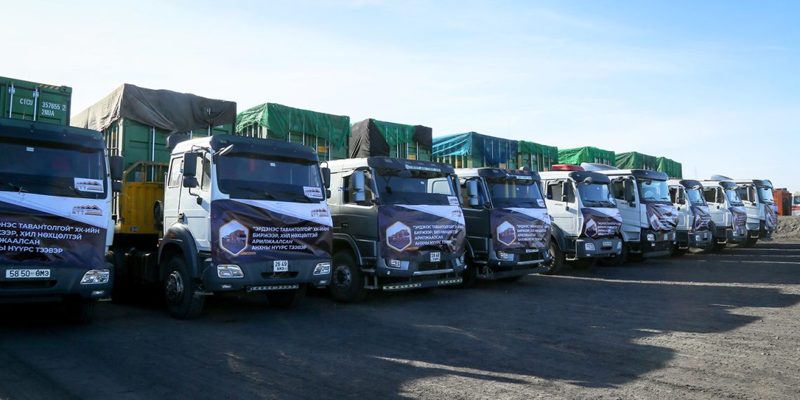 “Эрдэнэс Тавантолгой” ХК биржээр арилжаалсан анхны нүүрсээ хүргэжээ