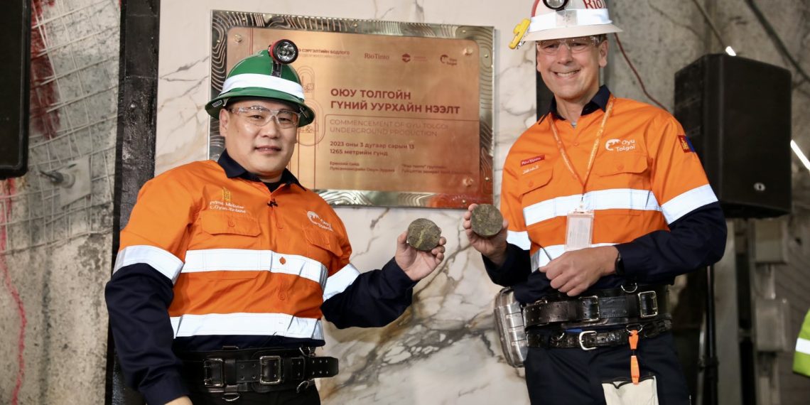 Оюу Толгойн гүний уурхайн олборлолт эхэллээ