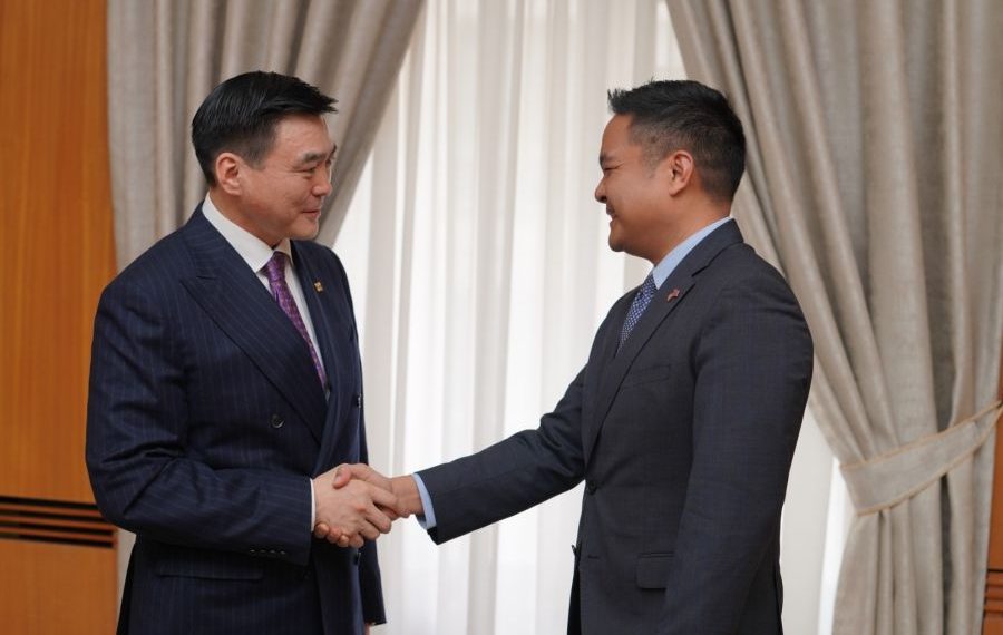 Шадар сайд С.Амарсайхан Элчин сайд Ричард Буанганыг хүлээн авч уулзлаа