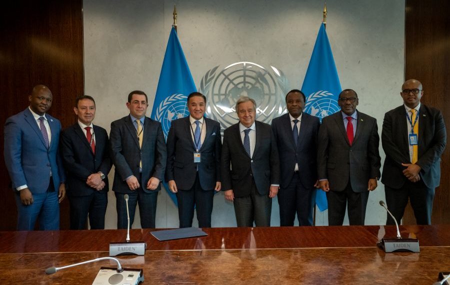 Далайд гарцгүй хөгжиж буй орнуудын бүлгийн гишүүд А.Гутеррештэй уулзав