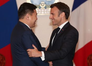 Ерөнхий сайд Л.Оюун-Эрдэнэ Бүгд Найрамдах Франц Улсын Ерөнхийлөгч Э.Макронд бараалхлаа