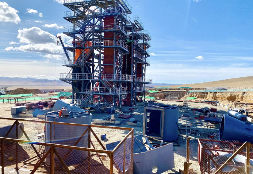 2022 оны 8 дугаар сараас эхэлсэн дулааны станц барих ажил үргэлжилж байна