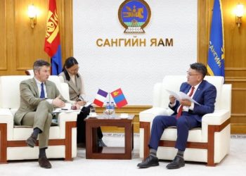 Сангийн сайд Б.Жавхлан БНФУ-аас Монгол Улсад суугаа Элчин сайдыг хүлээн авч уулзлаа