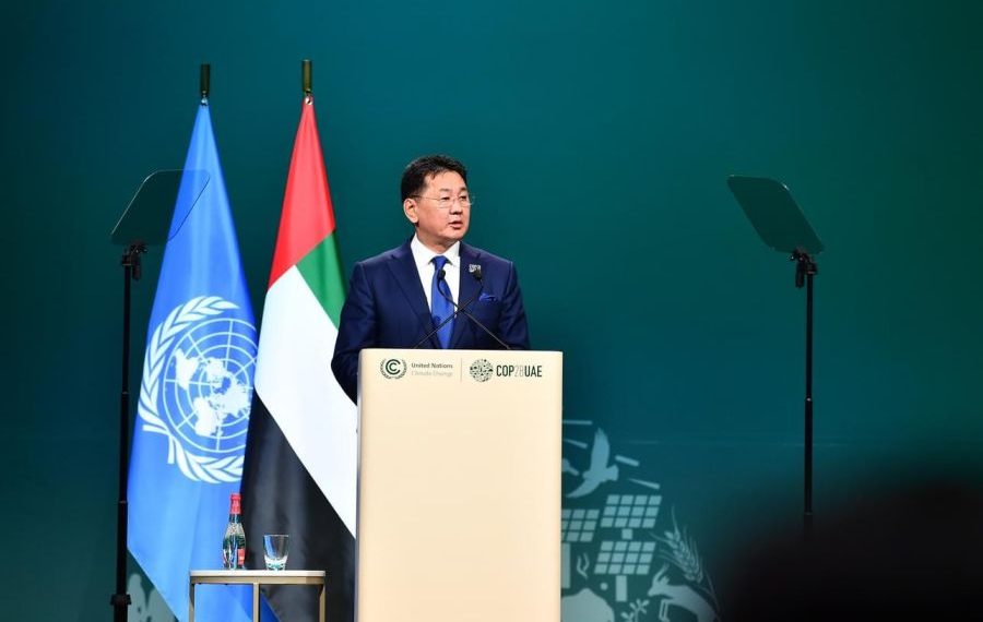 Ерөнхийлөгч Уур амьсгалын өөрчлөлтийн асуудлаарх дэлхийн удирдагчдын дээд түвшний уулзалтад үг хэллээ