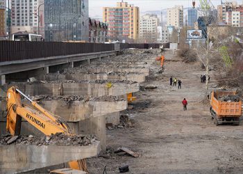 Зайсангийн шинэ гүүрний хөдөлгөөнийг ирэх зургаадугаар сард нээнэ