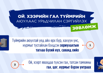 Шар өвс, хог хаягдлыг шатаахгүй байхыг анхааруулж байна