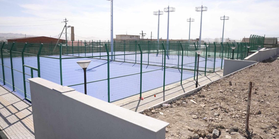 СХД-ийн задгай спорт цогцолборын барилгын ажил 85 хувьтай үргэлжилж байна