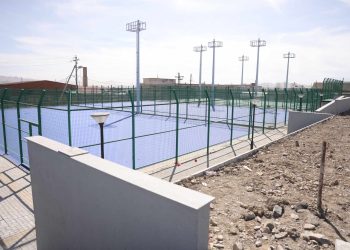 СХД-ийн задгай спорт цогцолборын барилгын ажил 85 хувьтай үргэлжилж байна