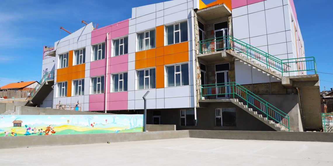 СХД-ийн 43 дугаар хорооны шинэ цэцэрлэгийн барилгын ажил 85 хувьтай үргэлжилж байна