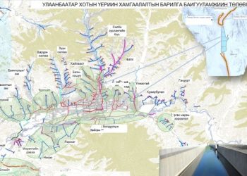 Нийслэлийн 22 байршилд үерийн усны 102 км далан, дөрвөн хөв цөөрөм байгуулна