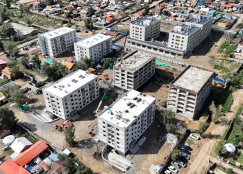 Баянхошуу хот орон сууцжуулах төслийн эхний ээлжийн 110 айлын орон сууцыг улсын комисст хүлээлгэн өглөө