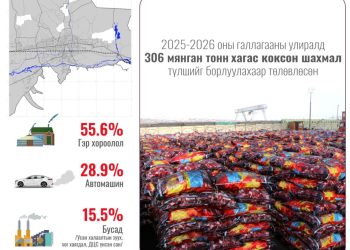 Ирэх сарын 1-нээс хагас коксон шахмал түлшийг худалдаалж эхэлнэ