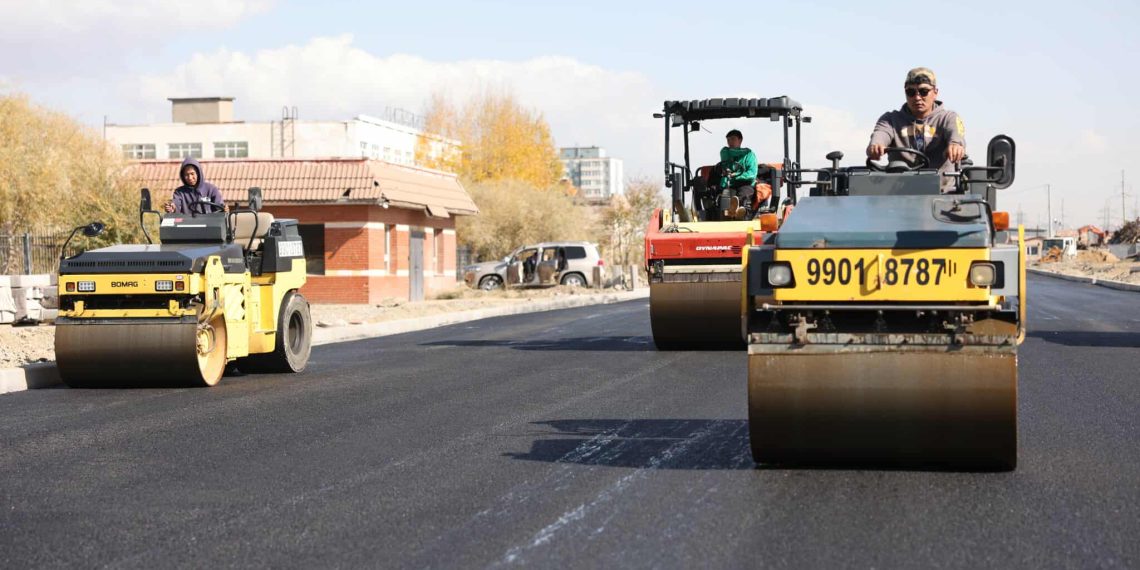 Эрчим хүчний гудамжны 5.9 км авто замын өргөтгөл, шинэчлэлийн ажлын явц 70 хувьтай үргэлжилж байна
