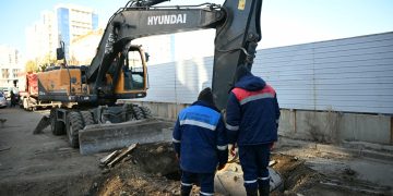 “Ривер гарден” хотхон орчмын хөрсний усны шугам шинэчлэлийн ажил 90 хувьтай байна