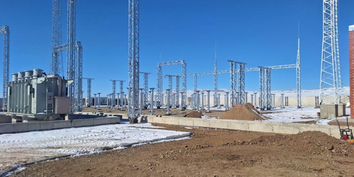“Хүннү” дэд станцын бүтээн байгуулалт 84 хувийн гүйцэтгэлтэй байна