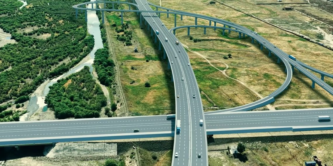 Туулын хурдны замын далангийн хөрс хуулалтыг хийж, түр зам тавьж байна