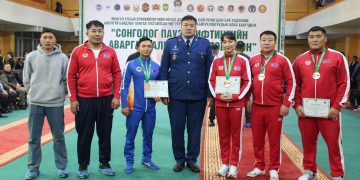 “Сонгодог пауэрлифтингийн аварга шалгаруулах тэмцээн”-ээс хоёр мөнгө, хоёр хүрэл медаль хүртлээ