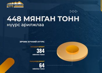 448 мянган тонн эрчим хүчний нүүрс арилжааллаа