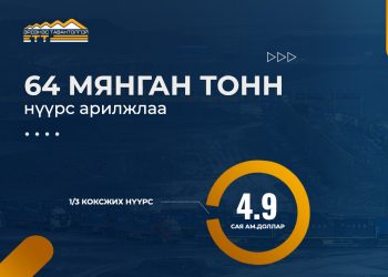 ЭТТ: 64 мянган тонн 1/3 коксжих нүүрс арилжлаа