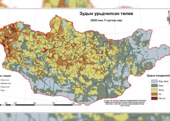 ЦУОШГ: Зудын урьдчилсан төлөв