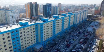 БГД-ийн 14 дүгээр хорооны хоёр байрыг дулаалж, фасадыг шинэчиллээ