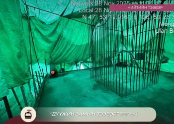 Дүүжин замын тээвэр төслийн бүтээн байгуулалт өвлийн улиралд үргэлжилж, нийт гүйцэтгэл 40 хувьтай байна