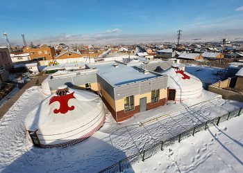 Налайх дүүрэгт монгол өв уламжлал, ёс заншлын өргөө 100 ортой цэцэрлэгийн барилга угсралтын ажил дууслаа