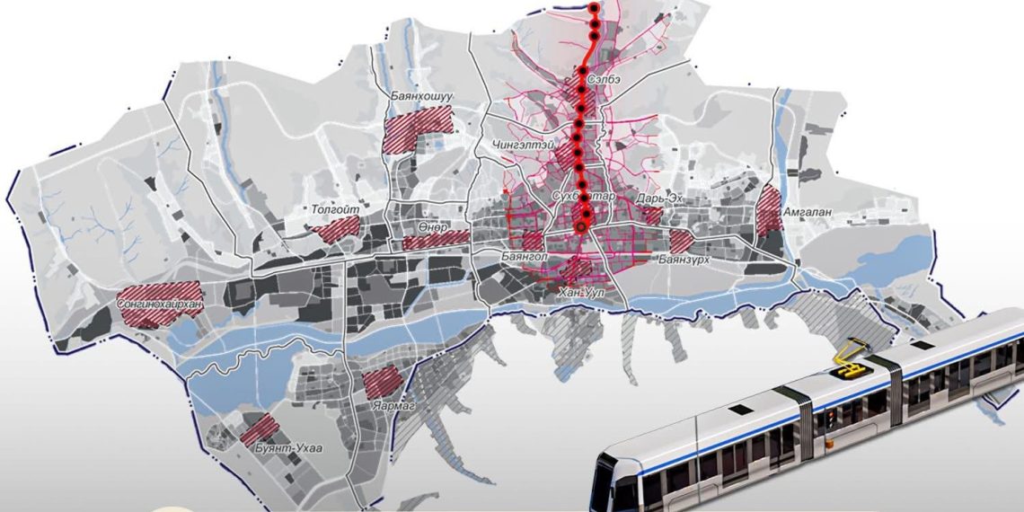 “Улаанбаатар трамвай” төсөл хэрэгжсэнээр зуслангийн бүсээс Сүхбаатарын талбай хүртэл 29 минут зорчино