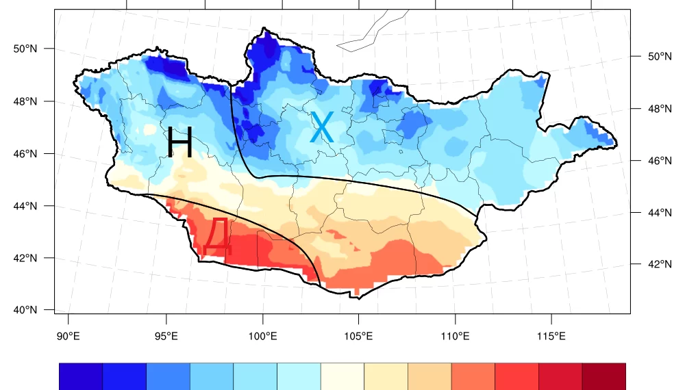 Энэ сарын цаг агаарын ерөнхий төлөв