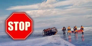 ОБЕГ: Мөсөн дээгүүр явганаар болон авто тээвэр хийхгүй байхыг онцгойлон анхааруулж байна