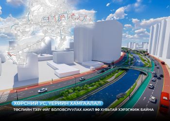 Хөрсний ус, үерийн хамгаалалтын төслийн ТЭЗҮ-ийг боловсруулах ажил 90 хувьтай хэрэгжиж байна