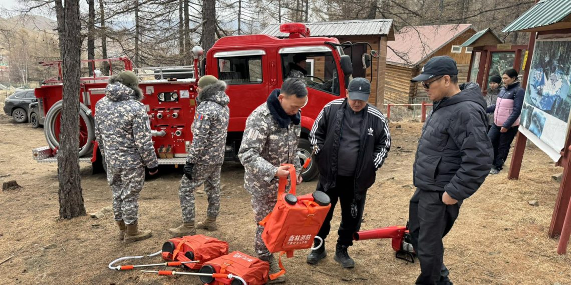 Ой, хээрийн түймэр эрсдэл бүхий сумдад хөдөлгөөнт бүлэг, хяналтын цэг ажиллаж байна