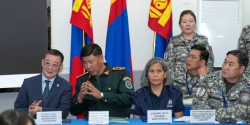 Удирдах бүрэлдэхүүний штабын дадлагаар үргэлжилж байна