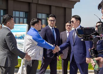 Монгол Улсын Ерөнхийлөгч У.Хүрэлсүх шинэ төв цэвэрлэх байгууламжтай танилцлаа