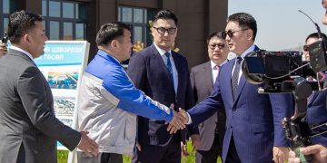 Монгол Улсын Ерөнхийлөгч У.Хүрэлсүх шинэ төв цэвэрлэх байгууламжтай танилцлаа