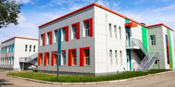 Баянзүрх дүүргийн 19 дүгээр хороонд барьж буй цэцэрлэгийн барилгын ажил 88 хувьтай үргэлжилж байна